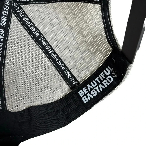 Beautiful Bastard Keep Going SnapBack Hat (w/ Raised Embroidered Type) - Picture 9 of 9